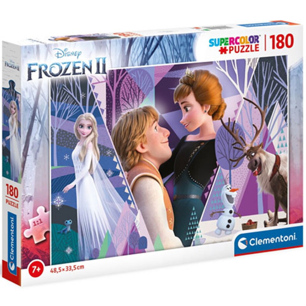 imagen de Frozen 2 Amor Supercolor puzzle de 180 piezas - Clementoni 1
