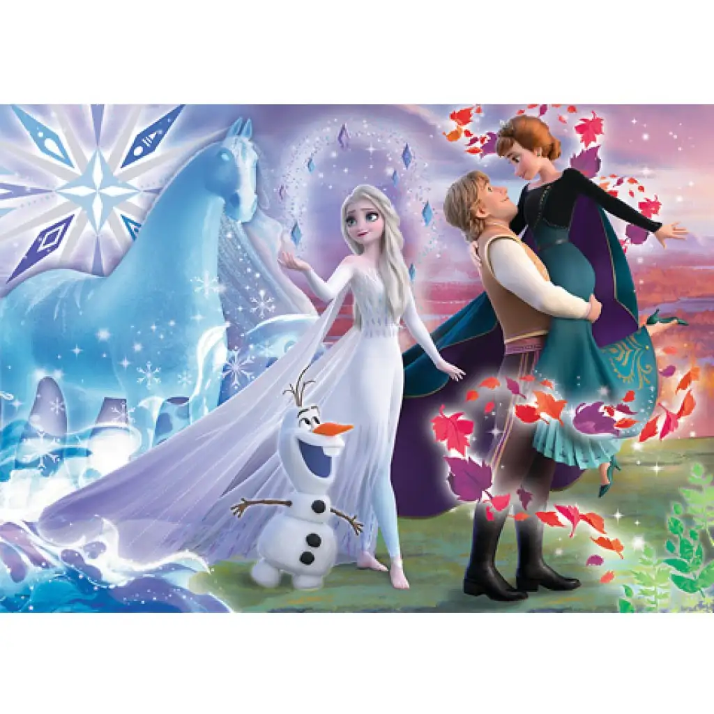 imagen de Frozen 2: Hermanas Mágicas rompecabezas de 200 piezas -Trefl 2