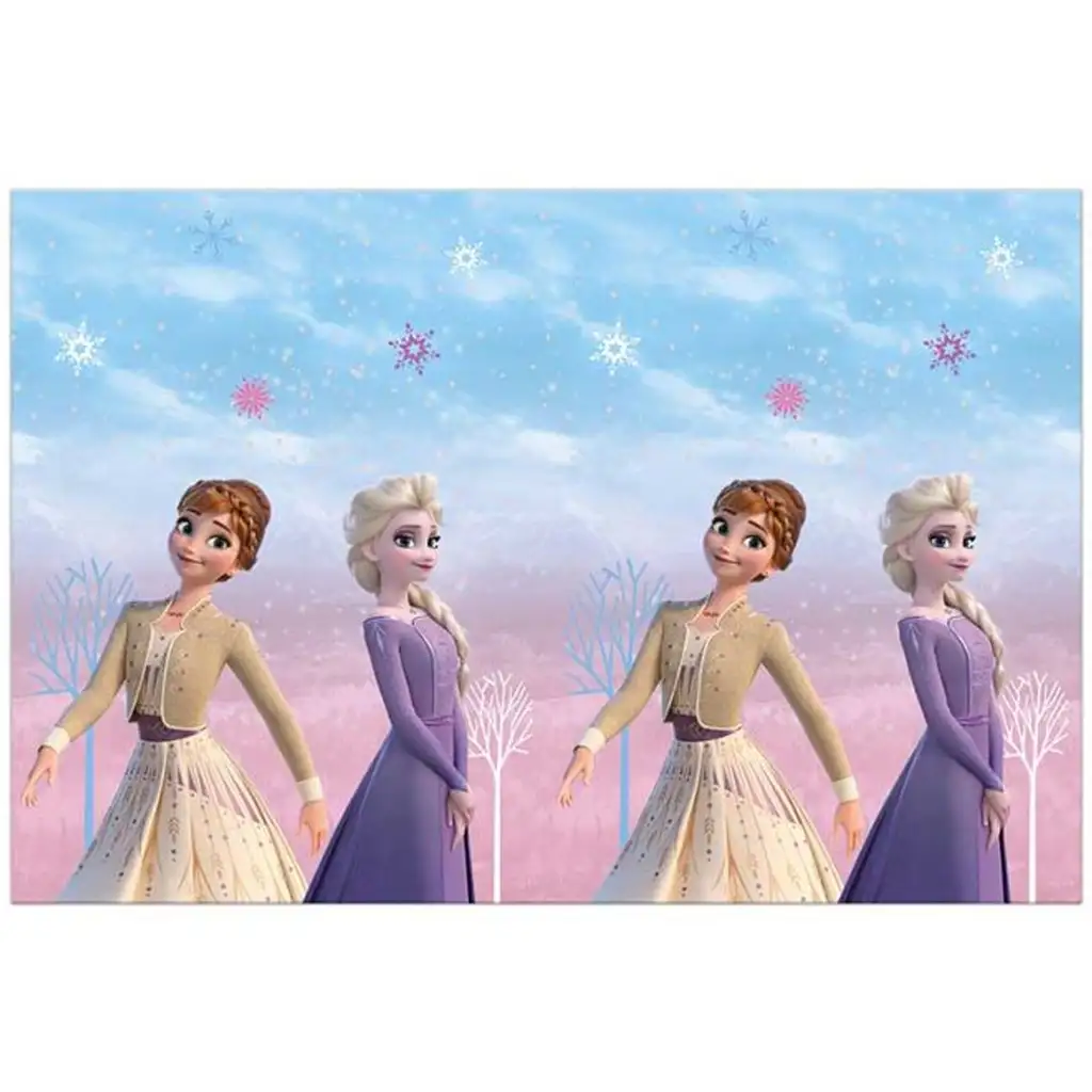 imagen de Frozen 2 Mantel de plástico de Elsa y Anna 120x180cm 1