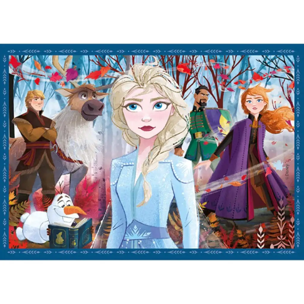 imagen de Frozen 2. Puzzle 4 en 1 - Clementoni 2