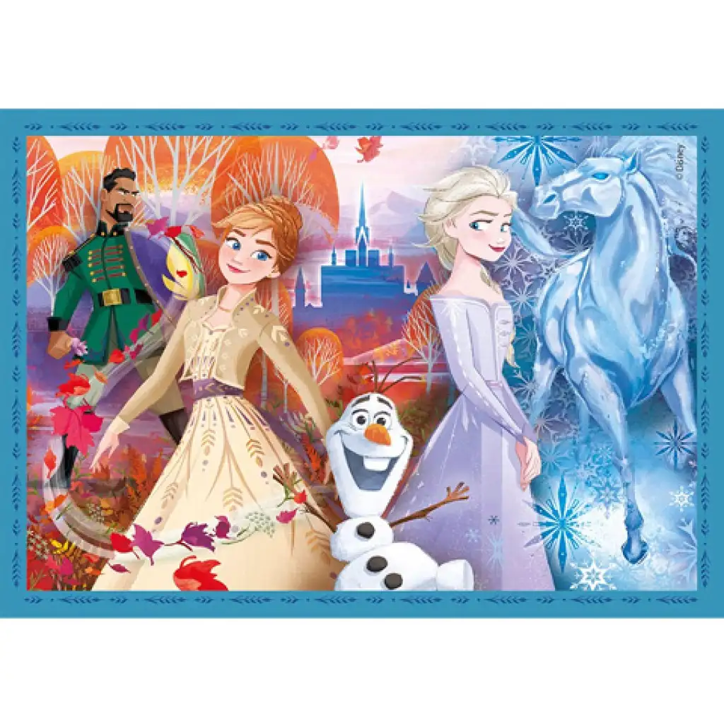 imagen de Frozen 2. Puzzle 4 en 1 - Clementoni 3