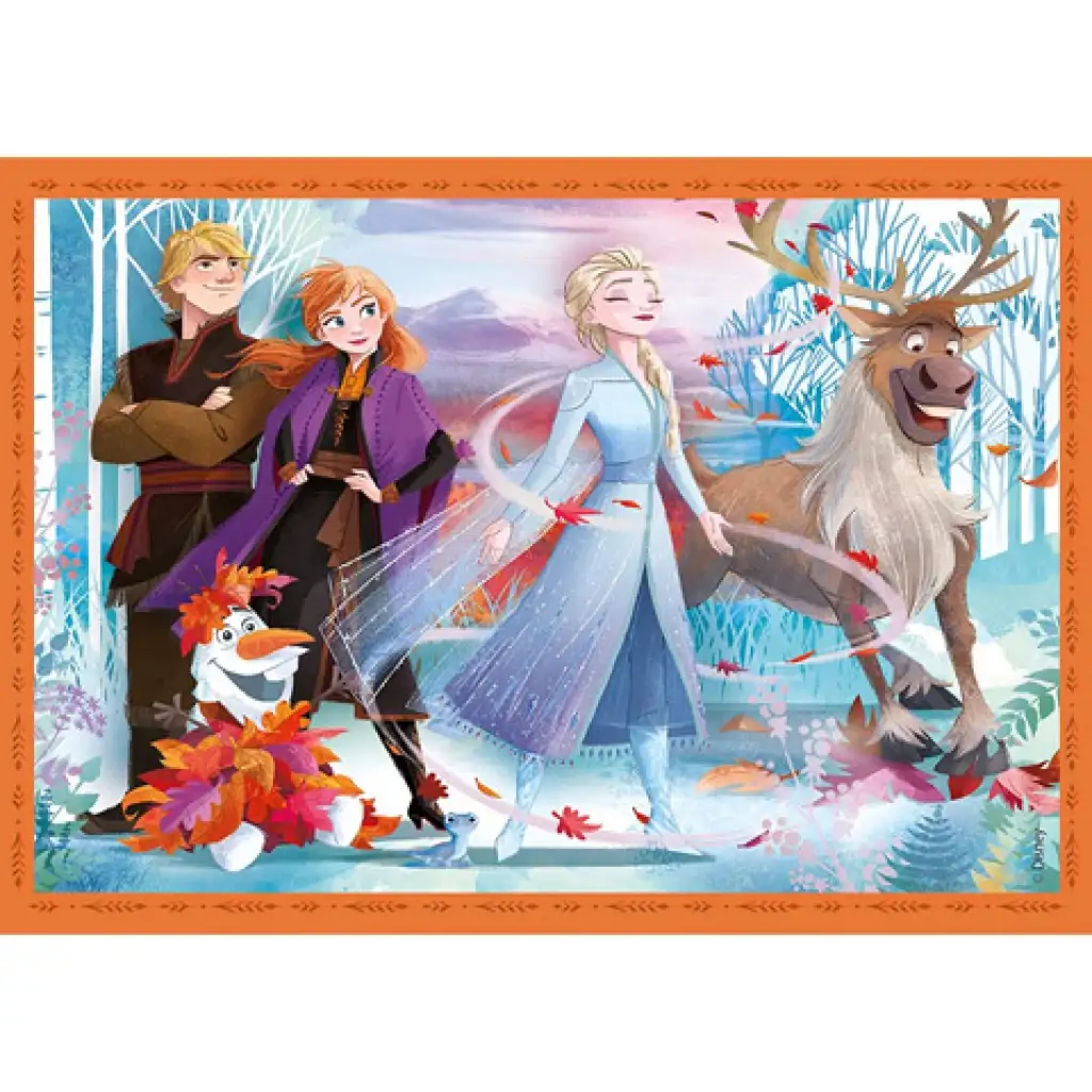 imagen de Frozen 2. Puzzle 4 en 1 - Clementoni 4