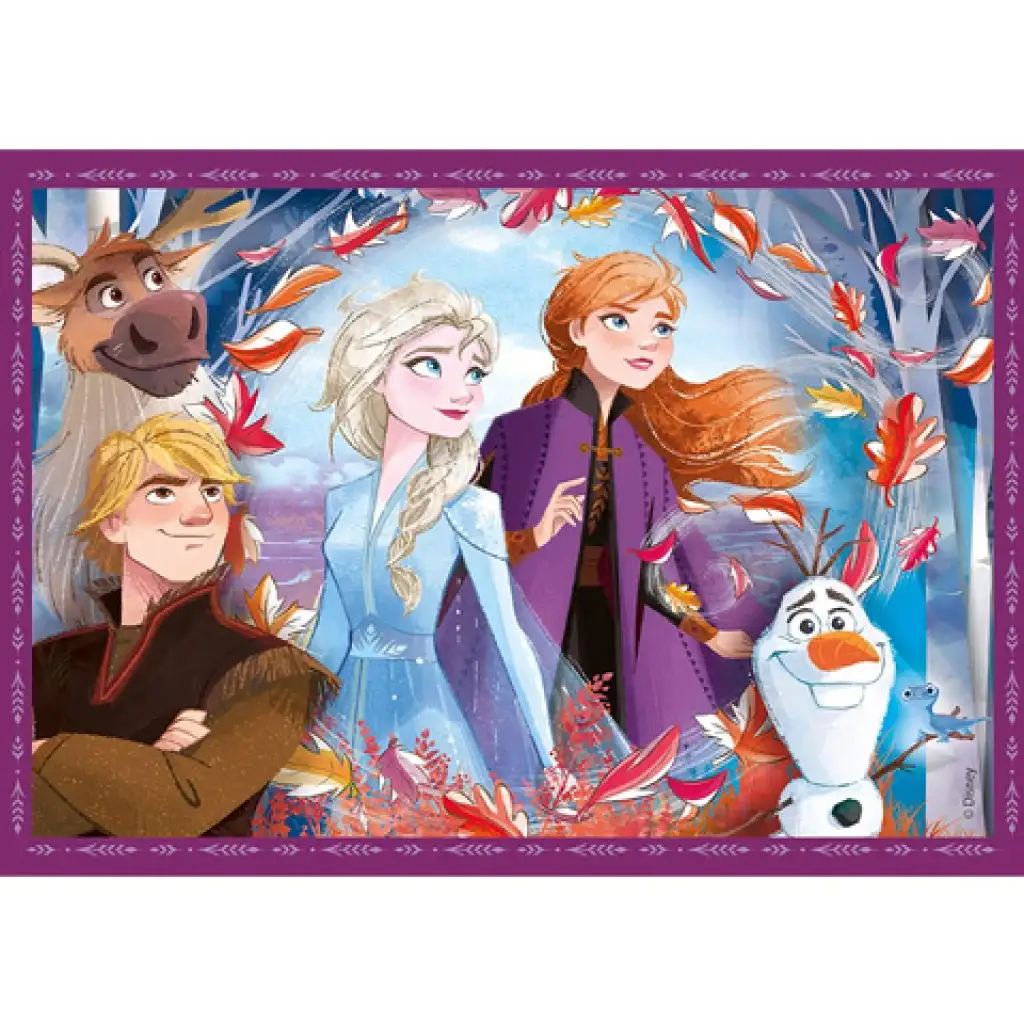 imagen de Frozen 2. Puzzle 4 en 1 - Clementoni 5