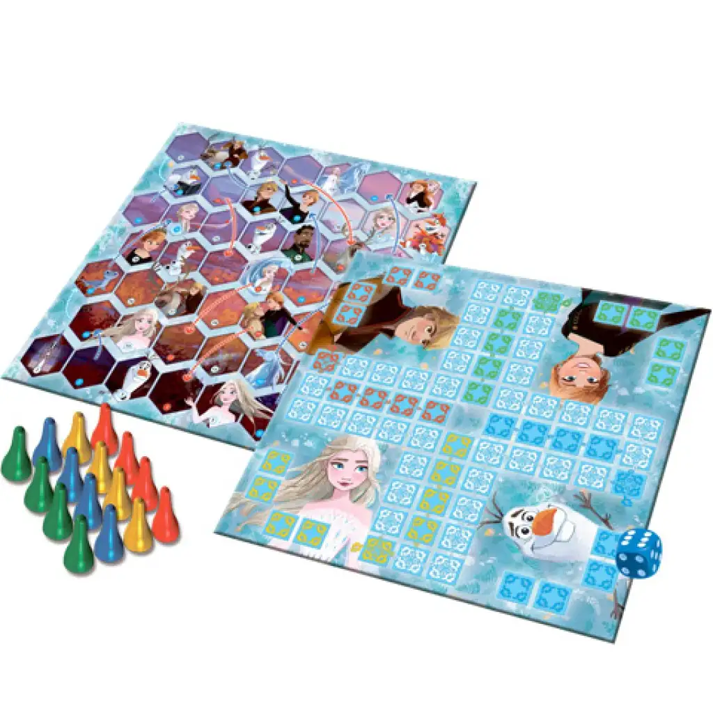 imagen de Frozen 2: Set de juego de mesa 2 en 1 - Trefl 2