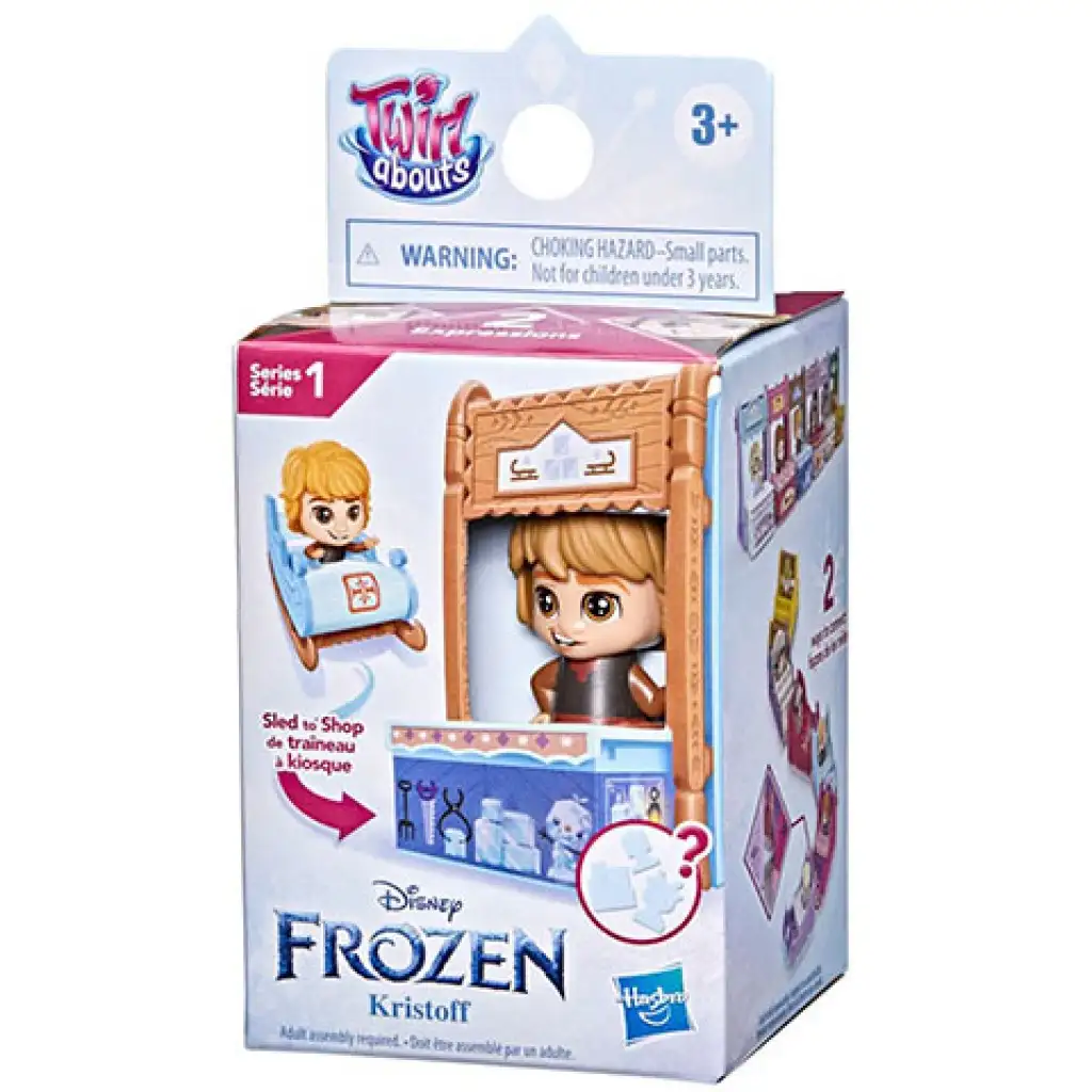 imagen de Frozen 2 Twirlabouts Kristoff 2 en 1 trineo - Hasbro 1