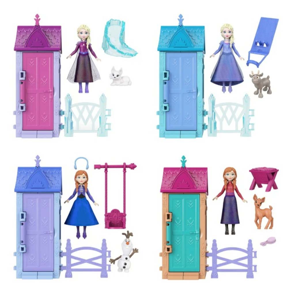 imagen de Frozen Castillo mágico sorpresa mini - Mattel 1