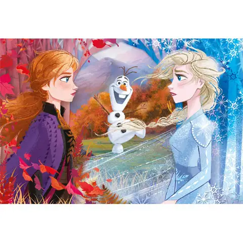 imagen de Frozen II. Elsa y Anna rompecabezas maxi de 60 piezas - Clementoni 2