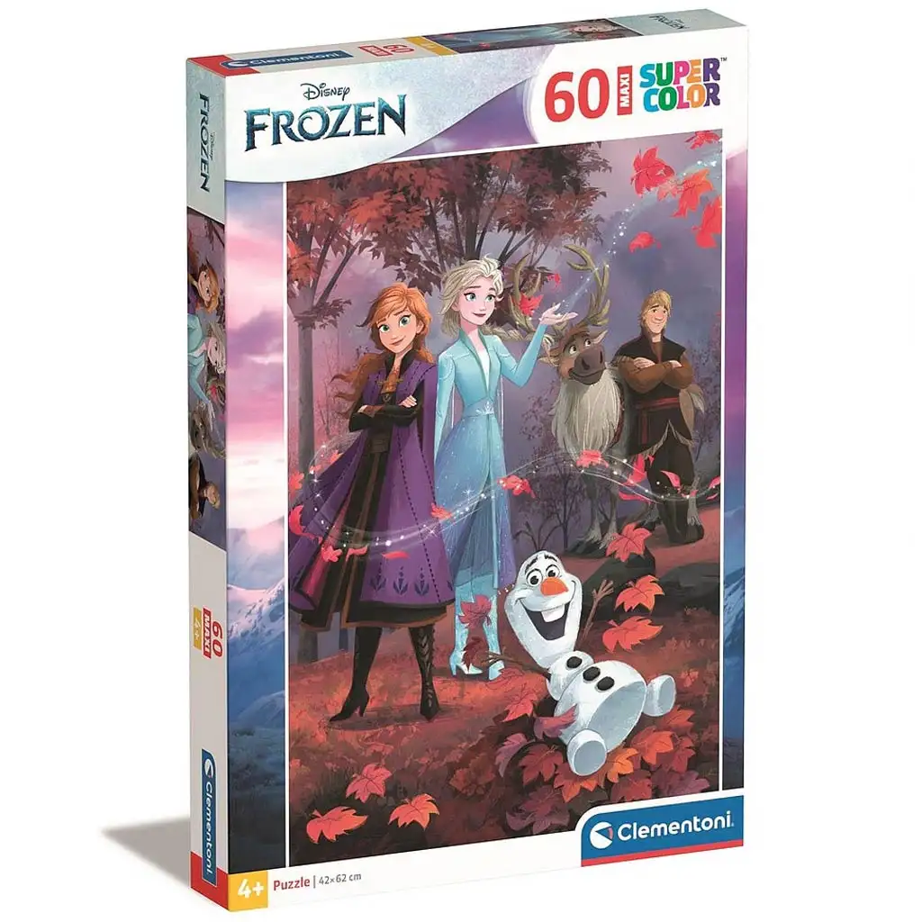 imagen de Frozen: Maxi Super Color puzzle de pie de 60 piezas - Clementoni 1