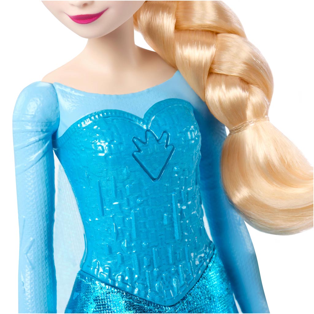 imagen de Frozen - Muñeca Elsa que Canta con Efectos de Luz - Mattel 4