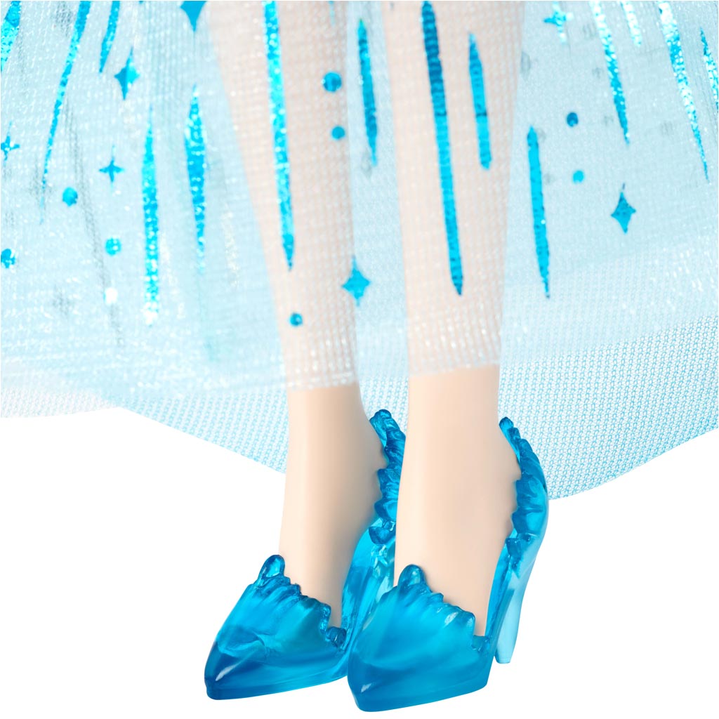 imagen de Frozen - Muñeca Elsa que Canta con Efectos de Luz - Mattel 5
