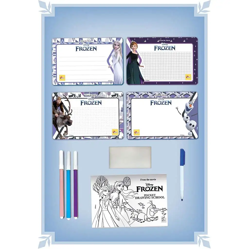 imagen de Frozen Pequeño set de dibujo - Lisciani 2