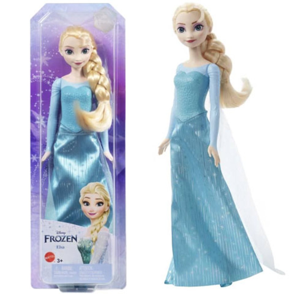 imagen de Frozen: Princesa Elsa de moda 30cm - Mattel 1