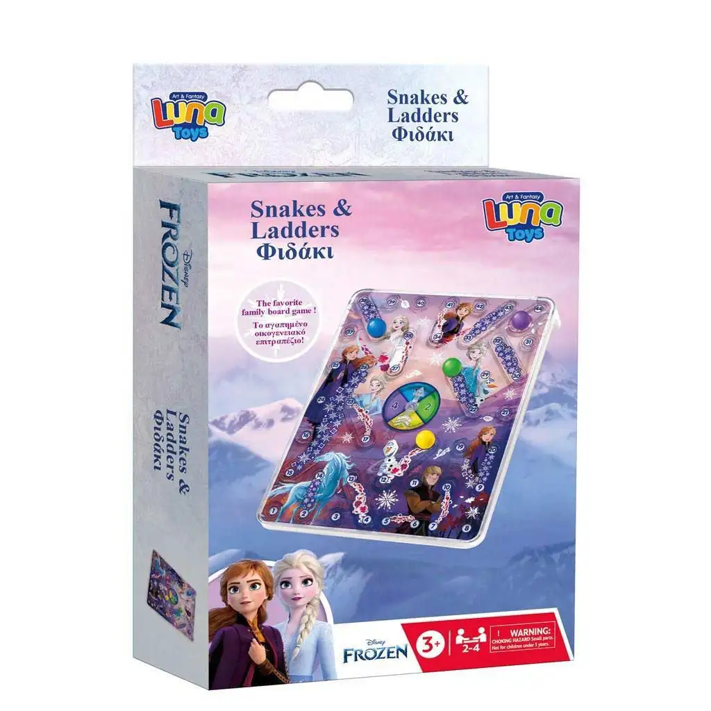 imagen de Frozen: Serpientes y escaleras juego de mesa 1