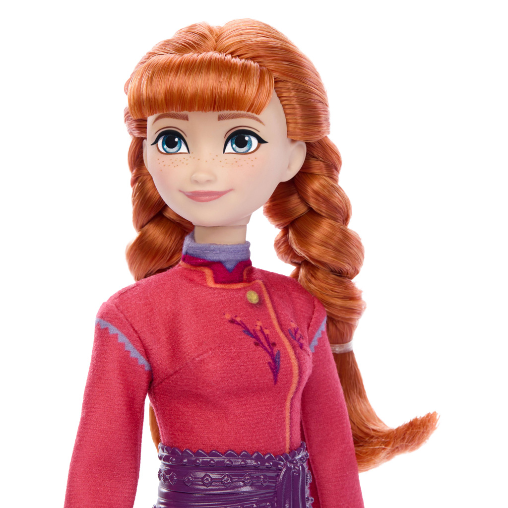 imagen de Frozen: Set de figuras de juego de Anna y el pequeño zorro ártico - Mattel 3