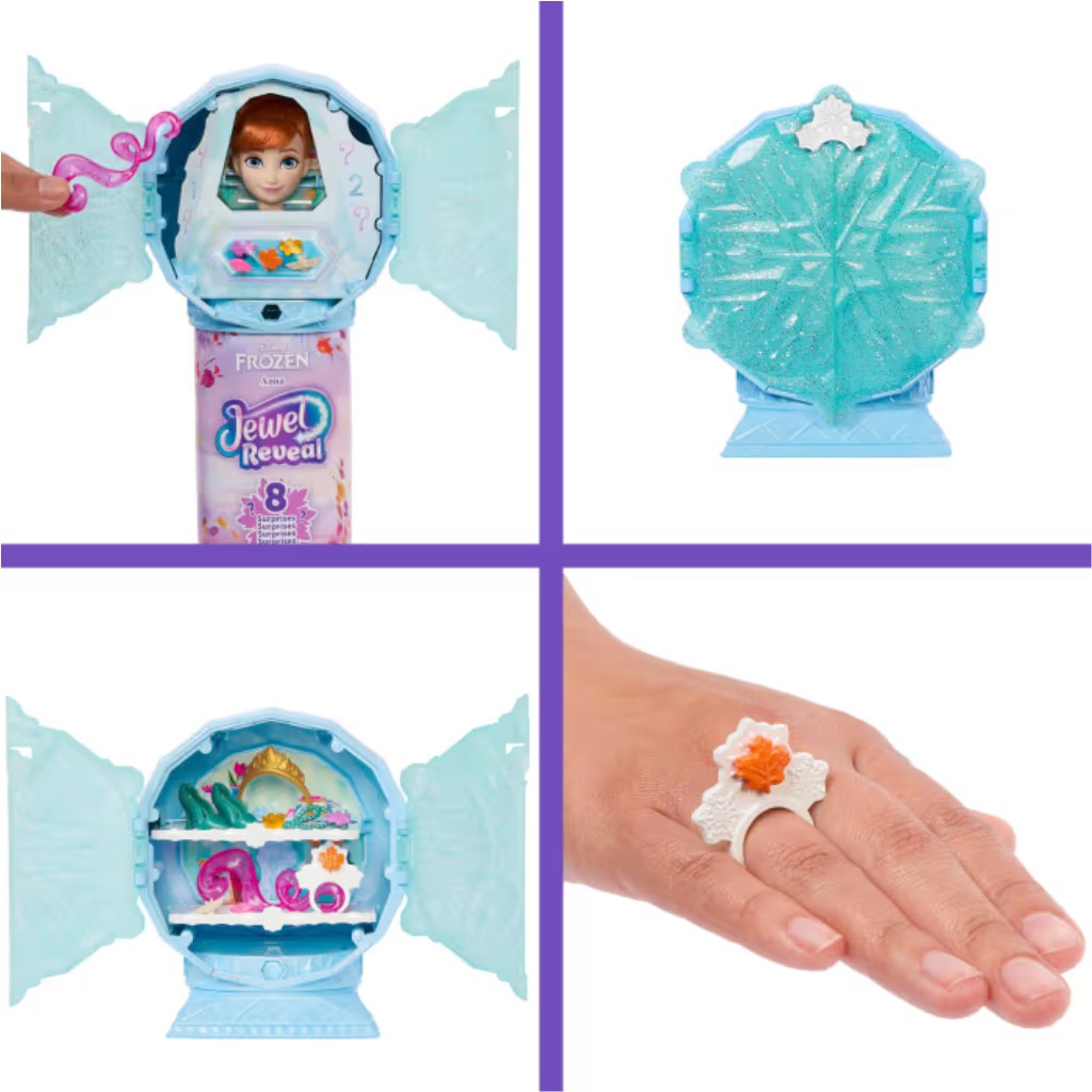 imagen de Frozen: Sorpresa Cristal de Hielo - Muñeca Anna - Mattel 3