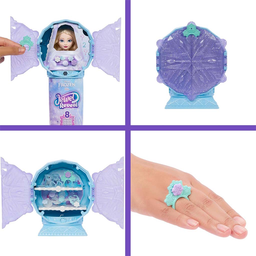 imagen de Frozen: Sorpresa Cristal de Hielo - Muñeca Elsa - Mattel 4