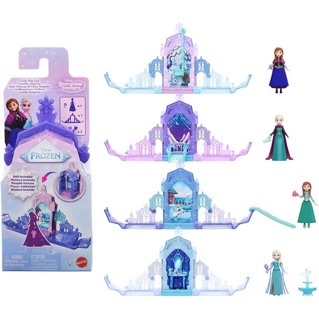imagen de Frozen: Sorpresa Mini Palacio de Hielo Juguete - Mattel 2