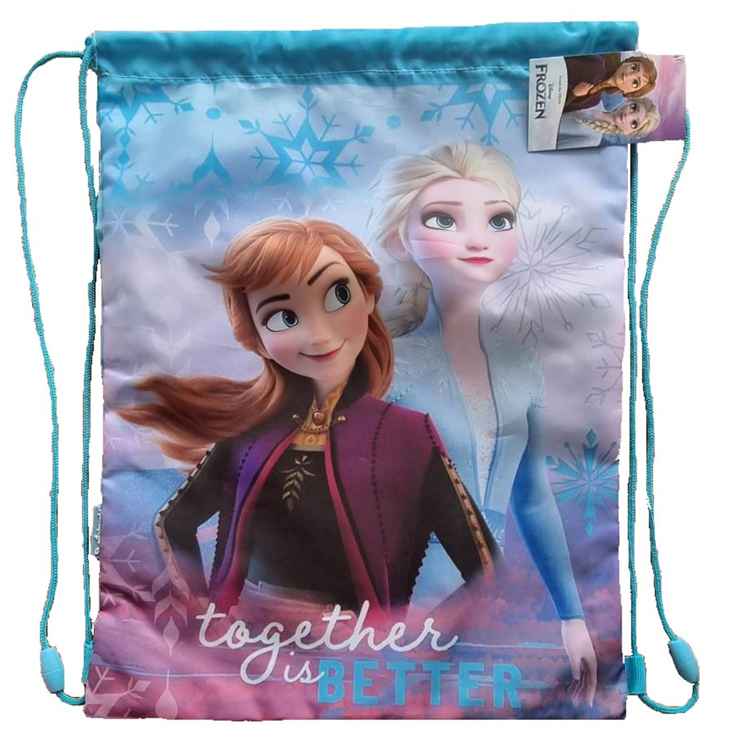 imagen de Frozen - Together is better mochila de deporte, bolsa de deporte 43x34cm 1