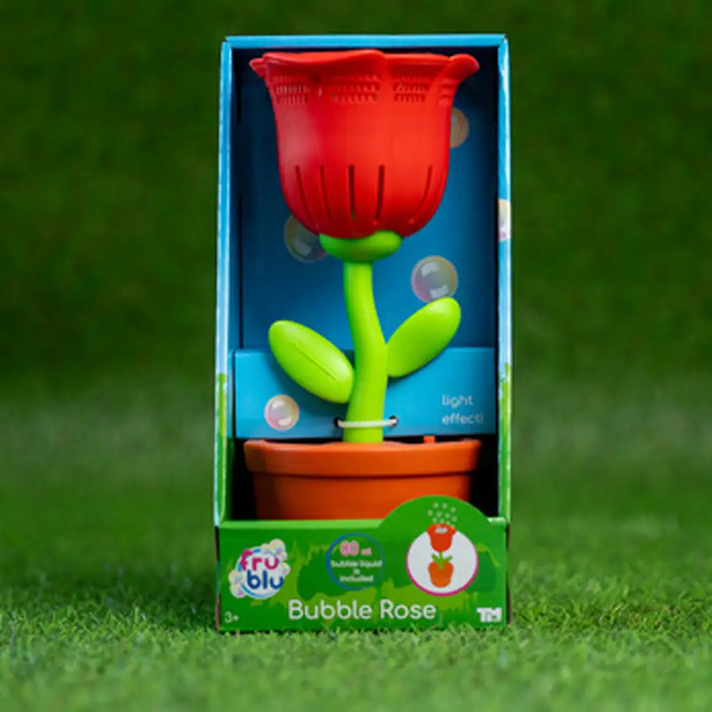 imagen de FruBlu: Máquina de burbujas Rosa 2x40ml de líquido 3