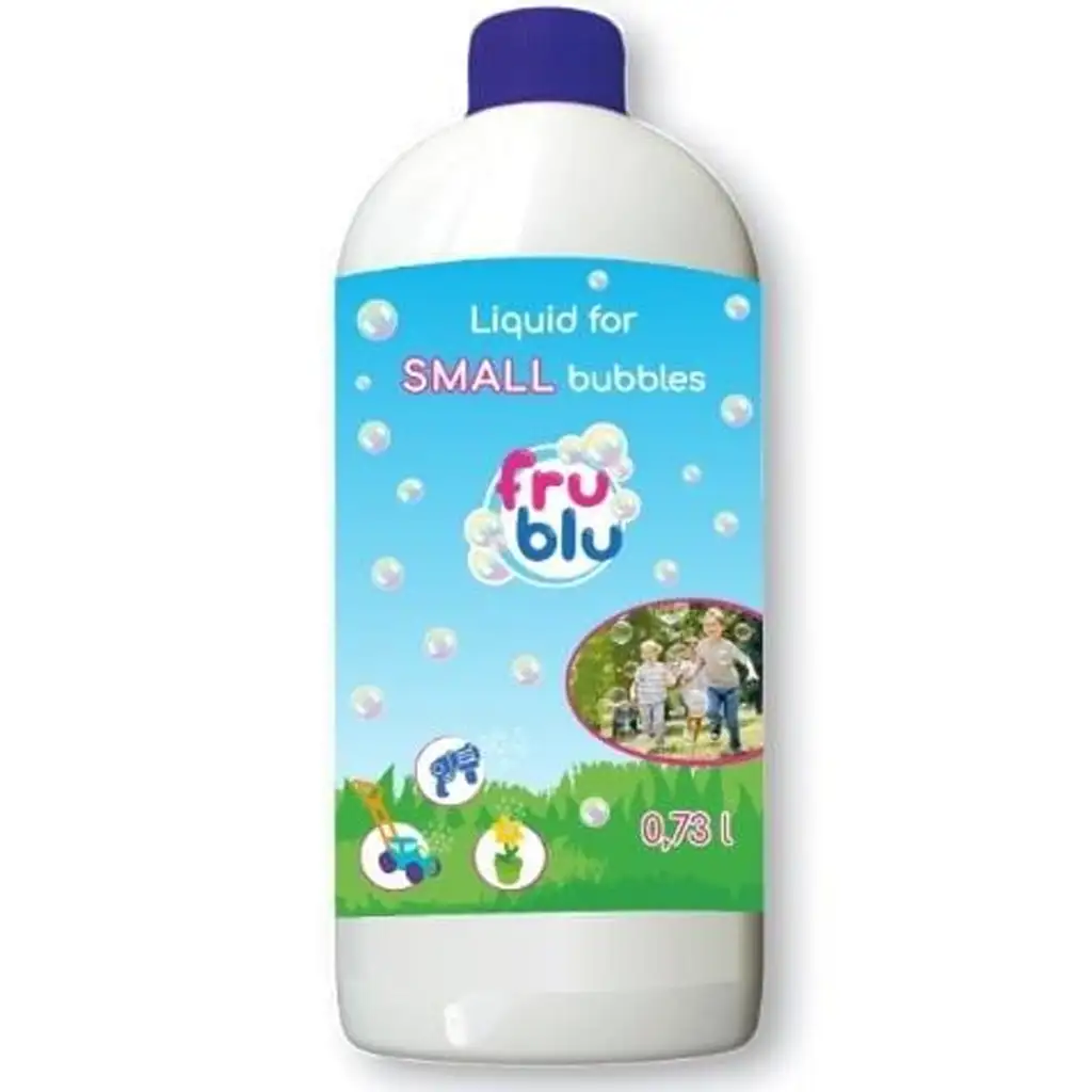 imagen de FruBlu: Recarga de líquido para hacer burbujas para burbujas pequeñas 0,73L 1