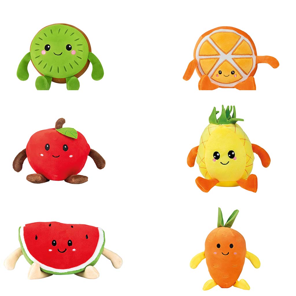 imagen de Frutas de peluche de 16 cm en varias versiones 1ud 2