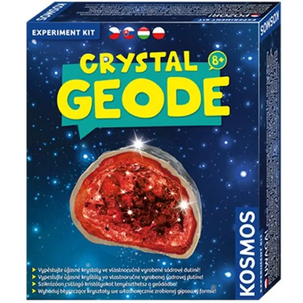 imagen de FunScience Crystal Geode kit de experimentación 1