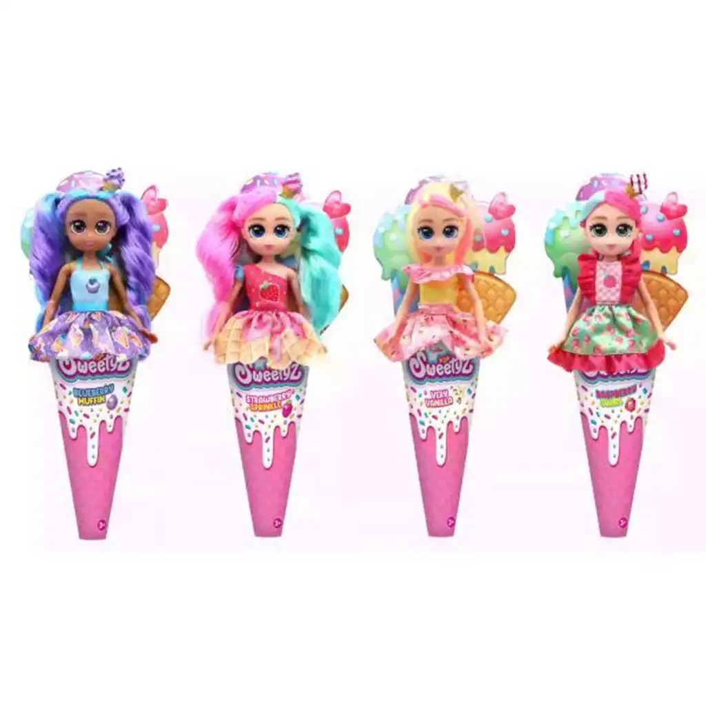 imagen de Funville: Caramelo fragante Muñeca en Cono en varias versiones 30cm 1ud 2