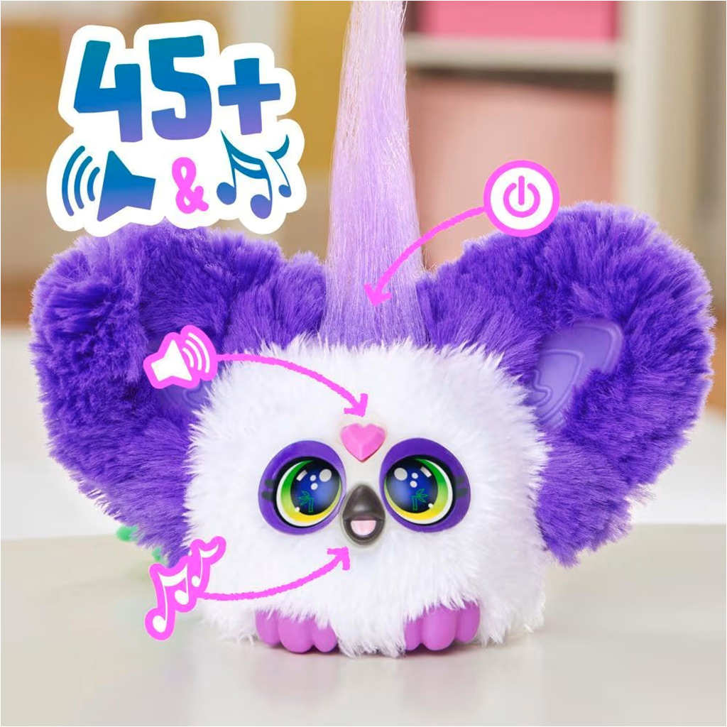 imagen de Furby: Furblets Bam-Boo figura de peluche interactiva - Hasbro 3