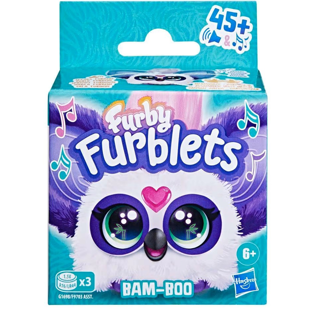 imagen de Furby: Furblets Bam-Boo figura de peluche interactiva - Hasbro 1