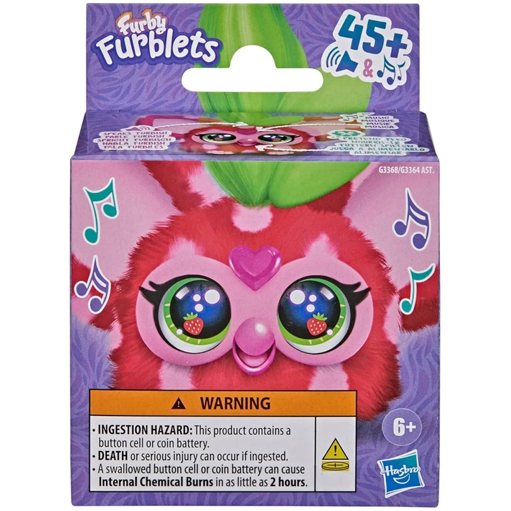 imagen de Furby: Furblets Ber-Ree figura de peluche interactiva - Hasbro 1