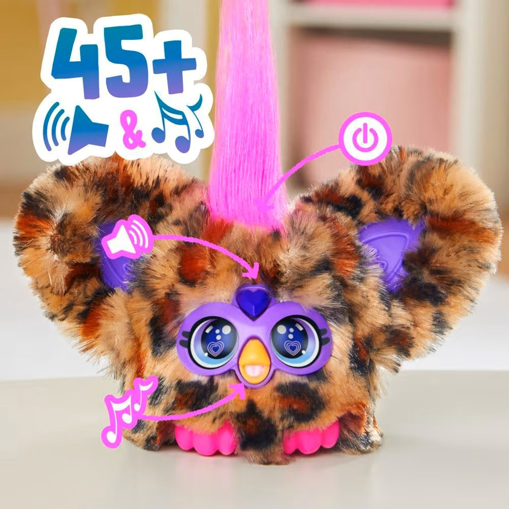imagen de Furby: Furblets Chee-Chee figura de peluche interactiva - Hasbro 3