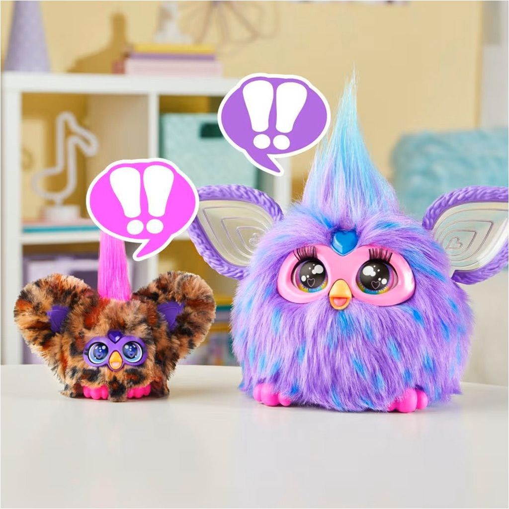 imagen de Furby: Furblets Chee-Chee figura de peluche interactiva - Hasbro 4