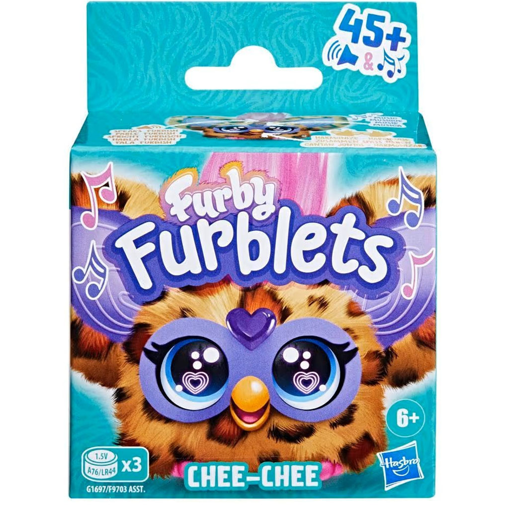 imagen de Furby: Furblets Chee-Chee figura de peluche interactiva - Hasbro 1