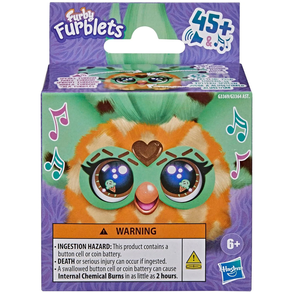 imagen de Furby: Furblets Min-Tee figura de peluche interactiva - Hasbro 1