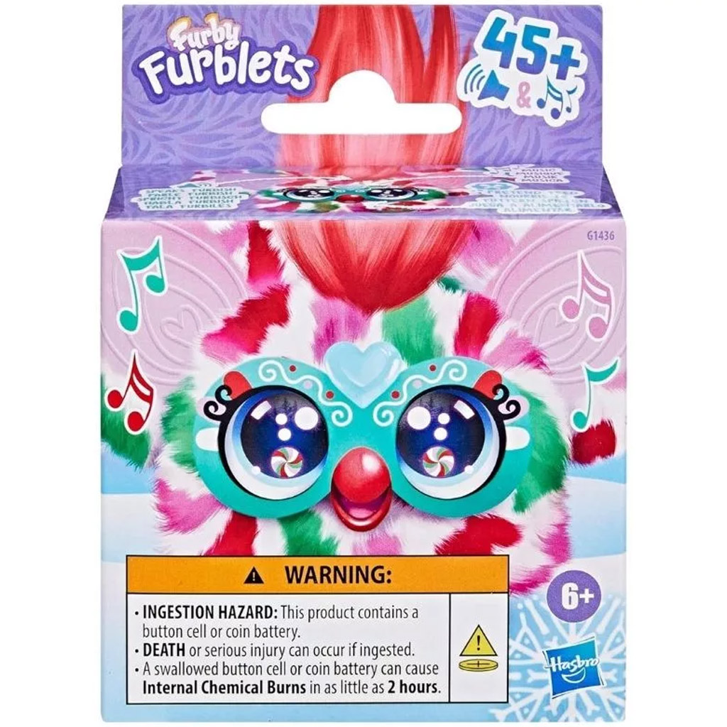 imagen de Furby: Furblets Pep-Mint figura de peluche interactiva - Hasbro 1