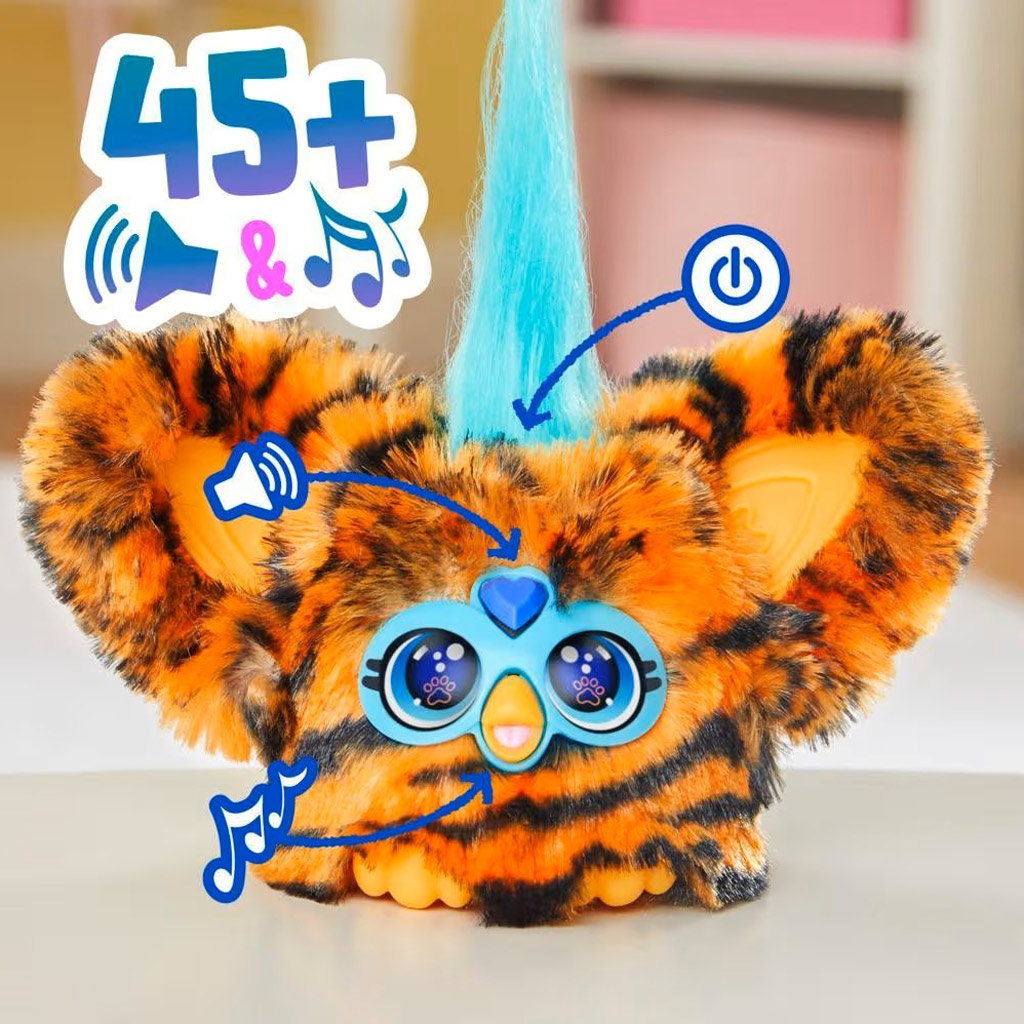 imagen de Furby: Furblets Ty-Bee figura de peluche interactiva - Hasbro 4