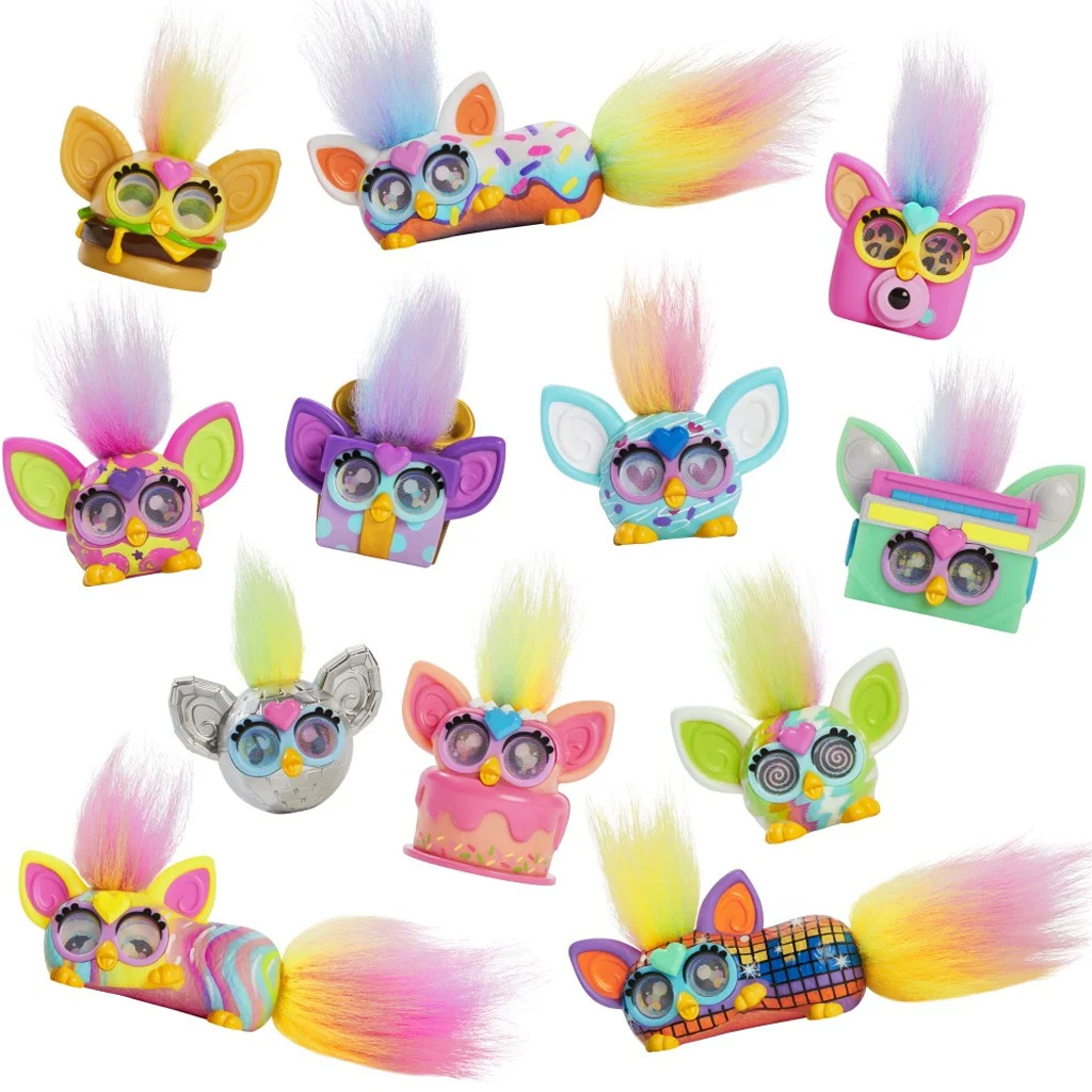 imagen de Furby: Mini set de 12 figuras serie 1 - Hasbro 2
