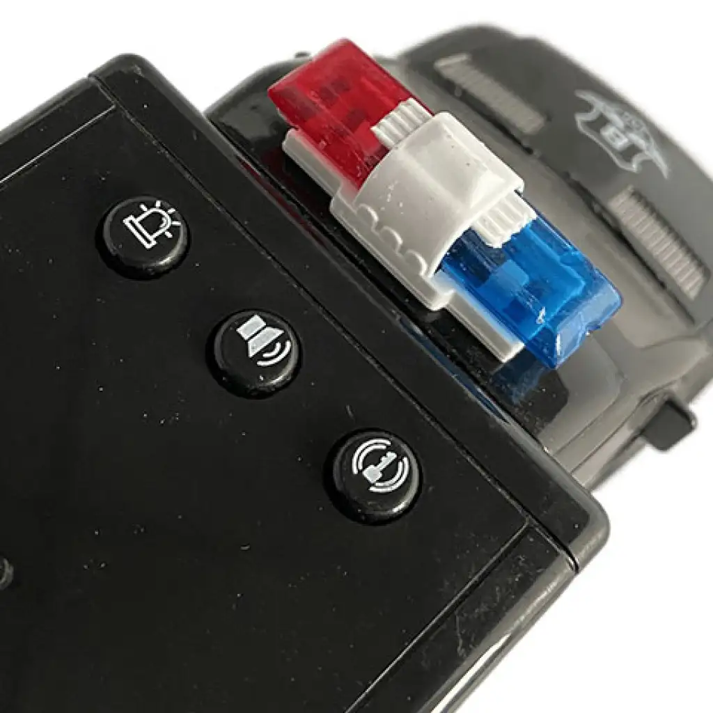 imagen de Furgón de transporte de dinero RC con control remoto con efectos de luz y sonido a escala 1:18 de 20cm 3