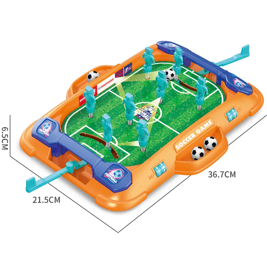 imagen de Fútbol: Juego de mesa de fútbol de resorte 37x21cm 2