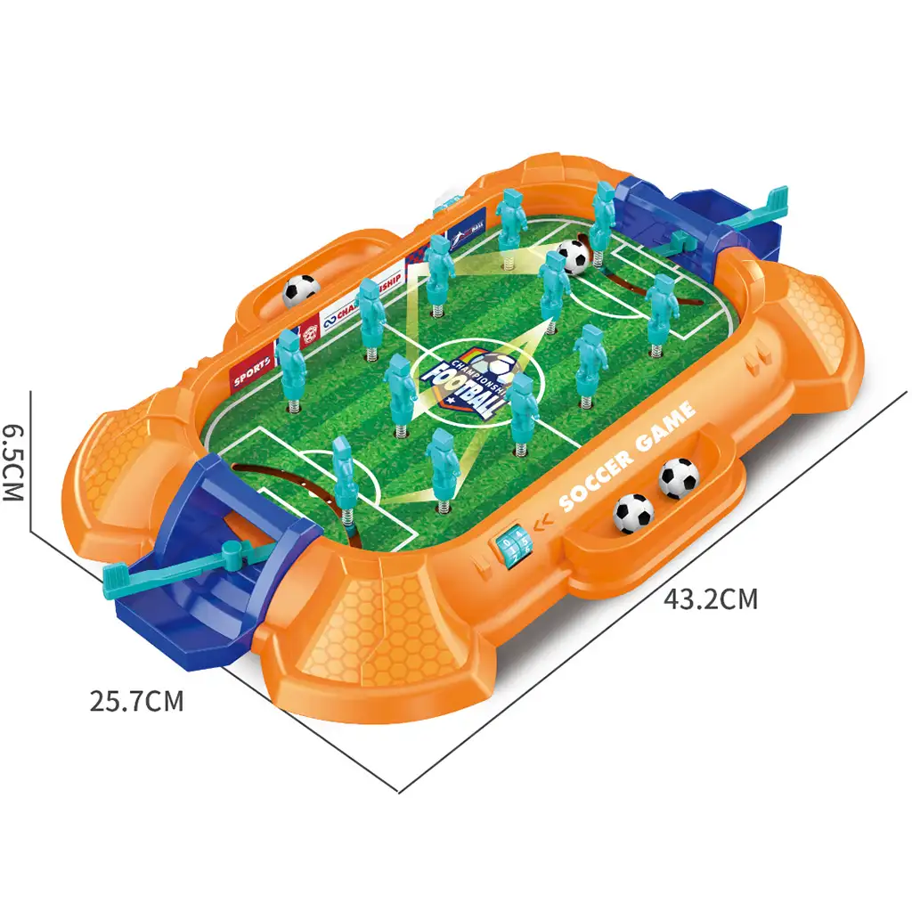 imagen de Fútbol: Juego de mesa de fútbol de resorte 43x26cm 2