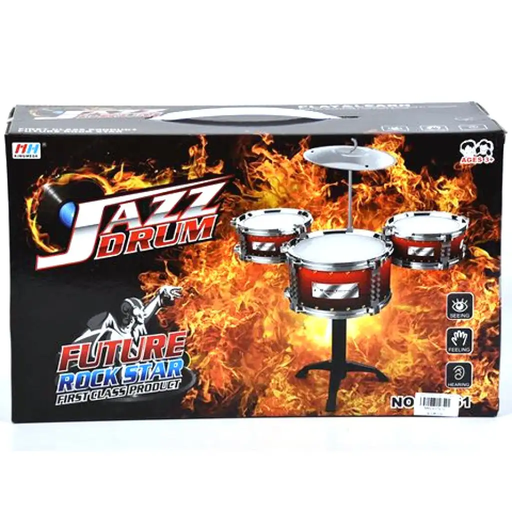 imagen de Future Rockstar set de batería de 4 piezas con soporte 1