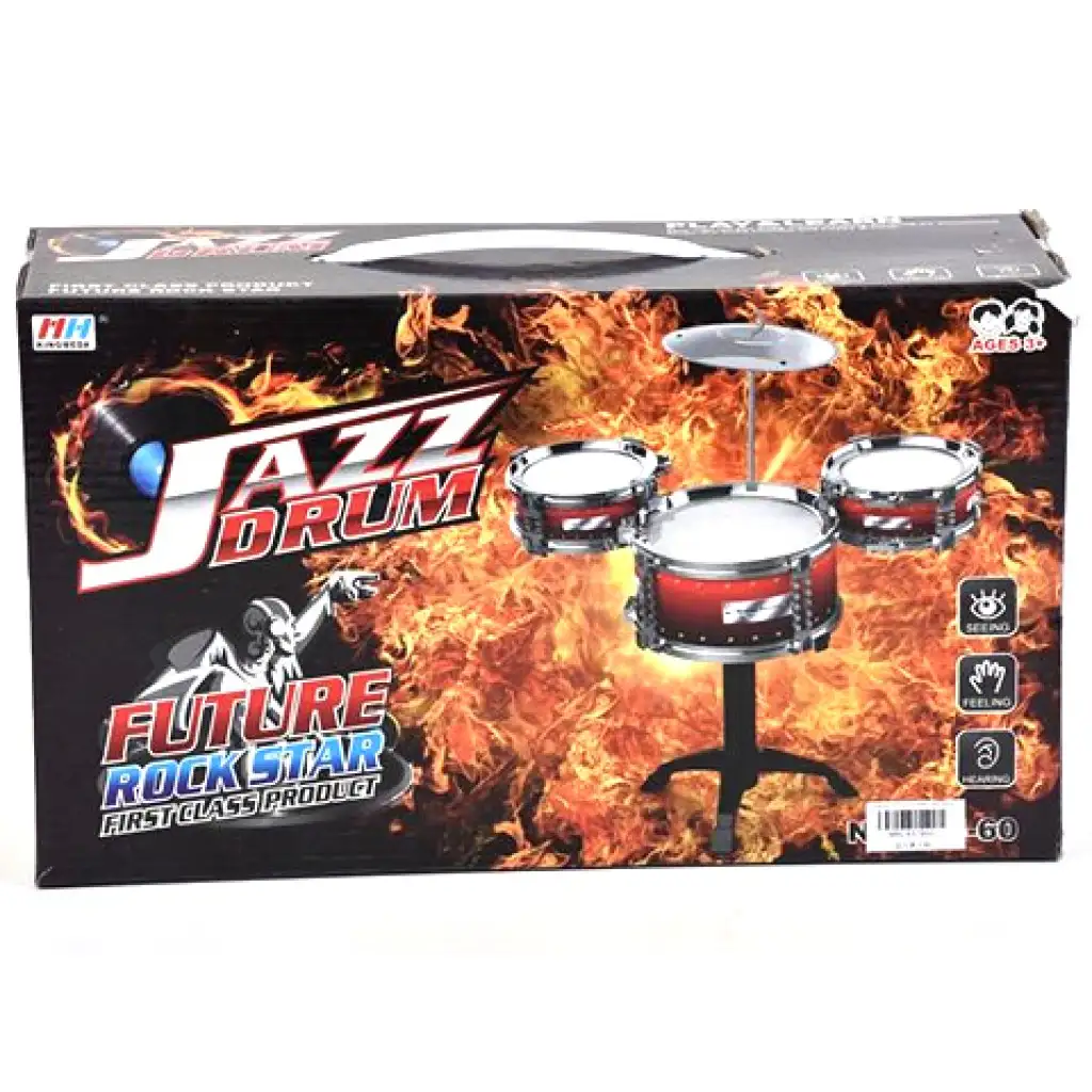 imagen de Future Rockstar soporte burdeos set de batería de 4 piezas 1