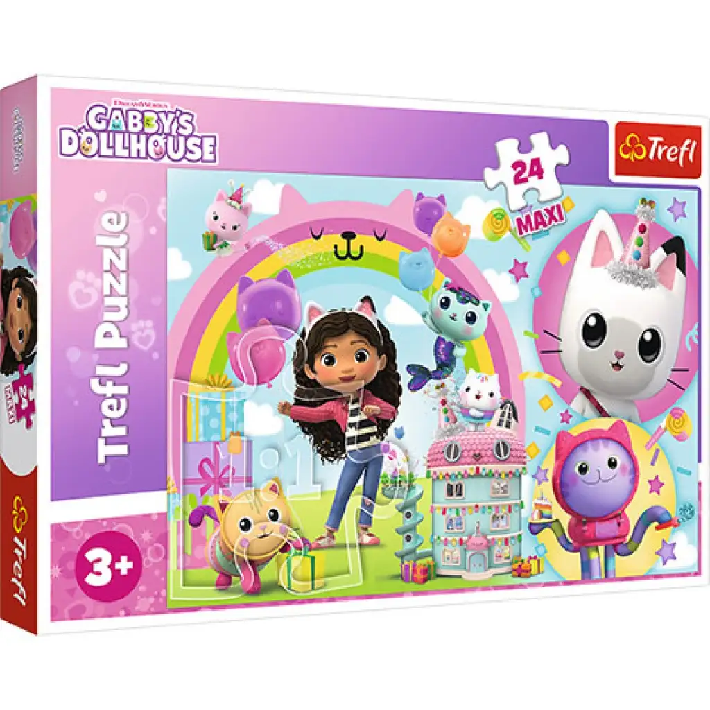imagen de Gabi casa de muñecas 24 piezas Maxi puzzle - Trefl 1