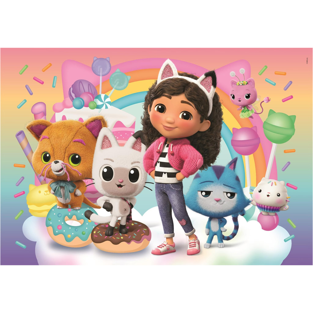 imagen de Gabi casa de muñecas 2x20 piezas Supercolor puzzle - Clementoni 2