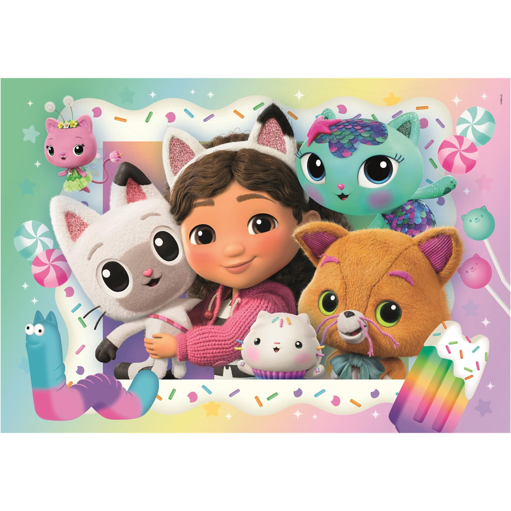 imagen de Gabi casa de muñecas 2x20 piezas Supercolor puzzle - Clementoni 3