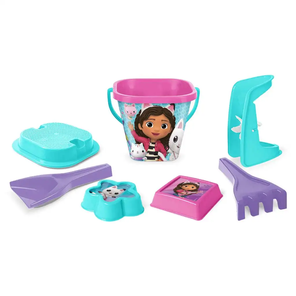 imagen de Gabi casa de muñecas 7 piezas set de arena - Wader 1