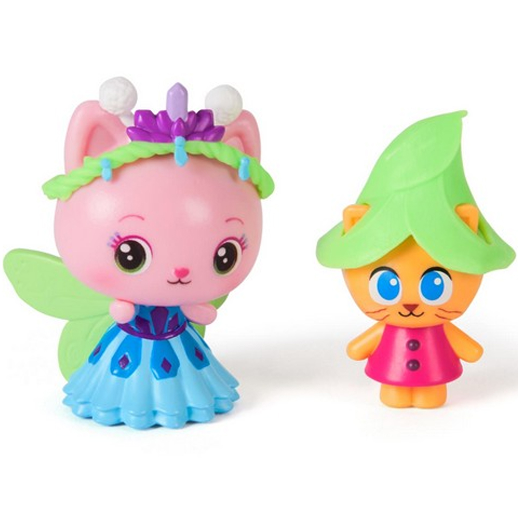 imagen de Gabi casa de muñecas cine - Queen Kitty Fairy y Kitty Gnome paquete de 2 figuras - Spin Master 2