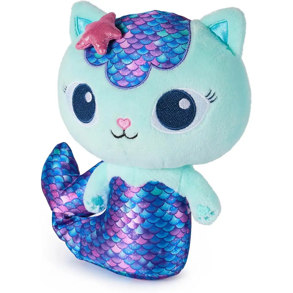 imagen de Gabi casa de muñecas: Deluxe peluche sirena gato - Spin Master 2