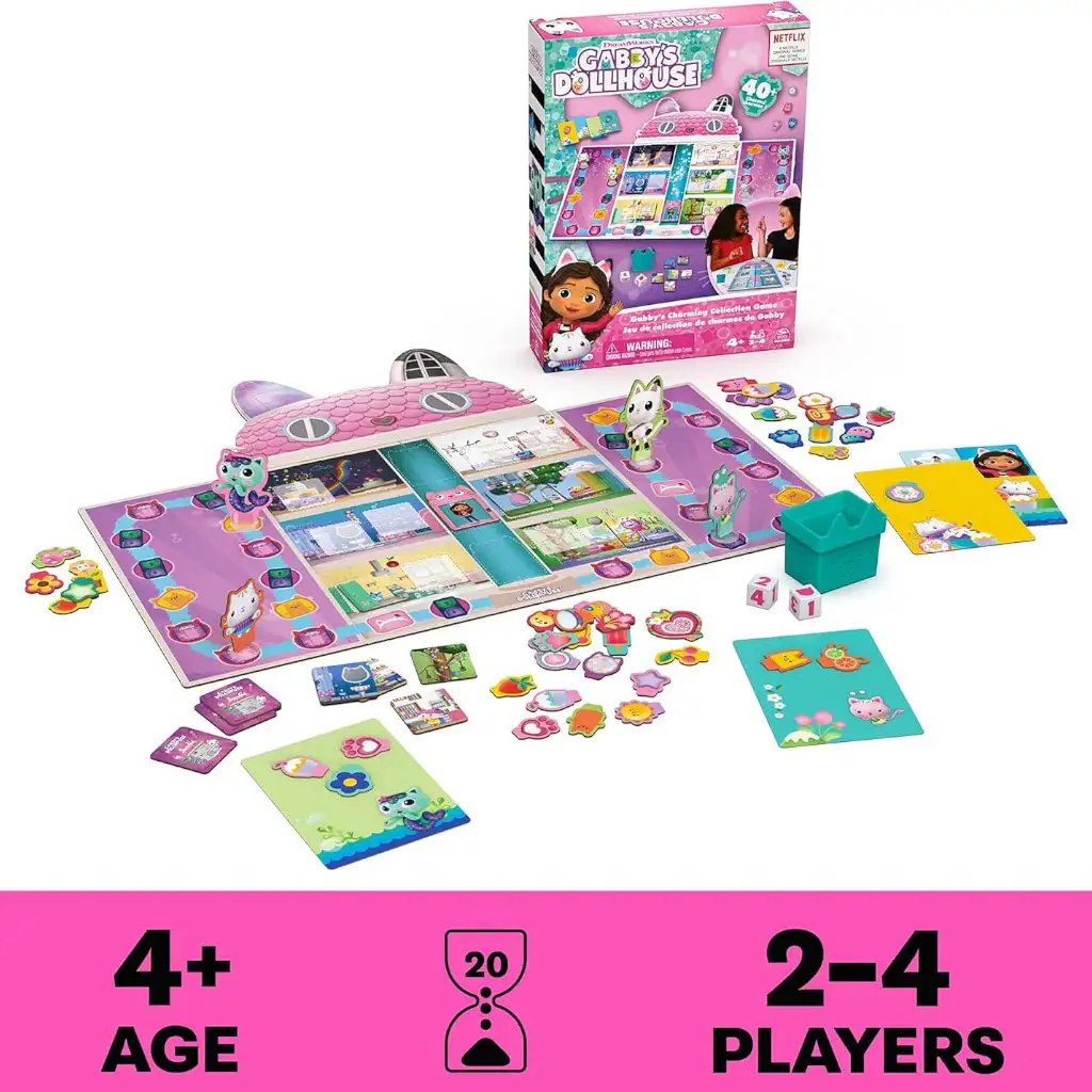 imagen de Gabi Casa de Muñecas: Encantadora colección de juegos de mesa - Spin Master 2