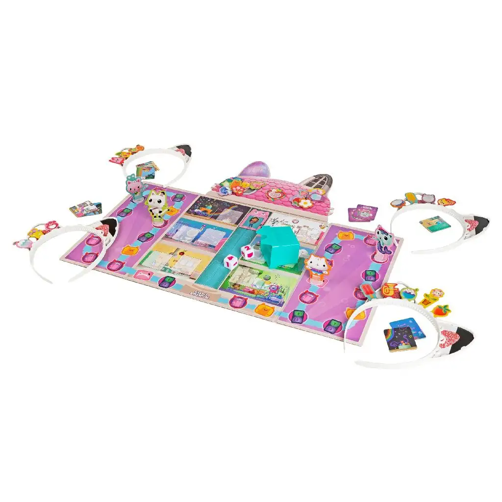 imagen de Gabi casa de muñecas: Juego de mesa Macskasztikus - Spin Master 3